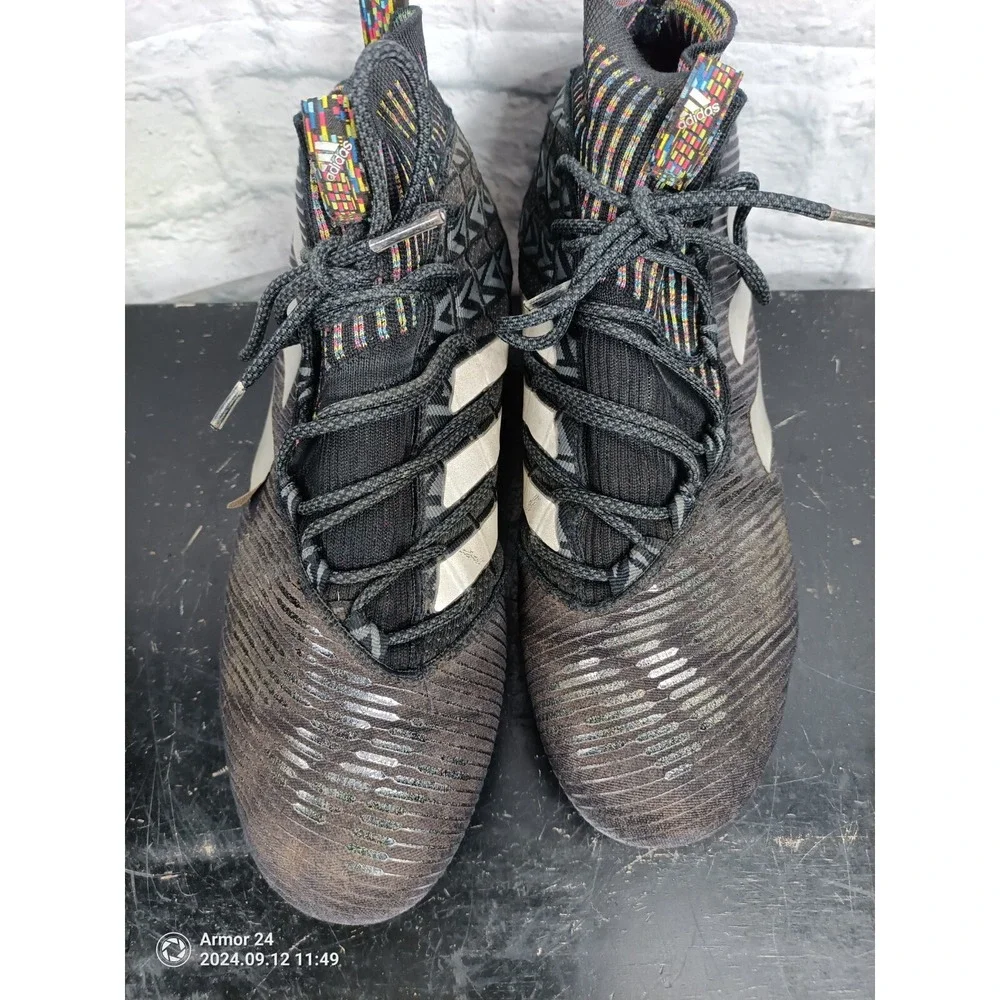Adidas Football Cleats Freak Ultra Primeknit   Black White Size 13    s13